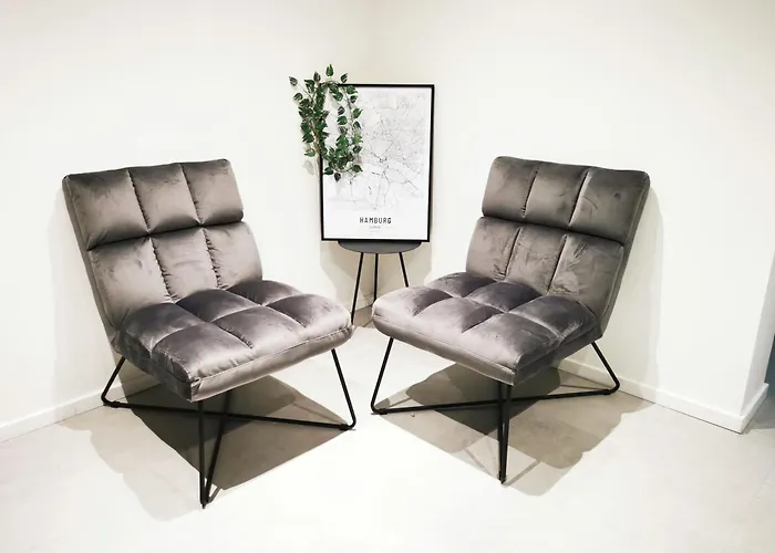 Hh 01 By Rockchair - Superhost Status - Modernes Mit Sonnigem Balkon & Premium Boxspringbetten In Winterhude - Geheimtipp